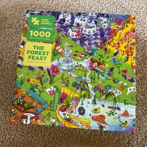 Magic Puzzle Company The Forest Feast 1000 Piece Puzzle